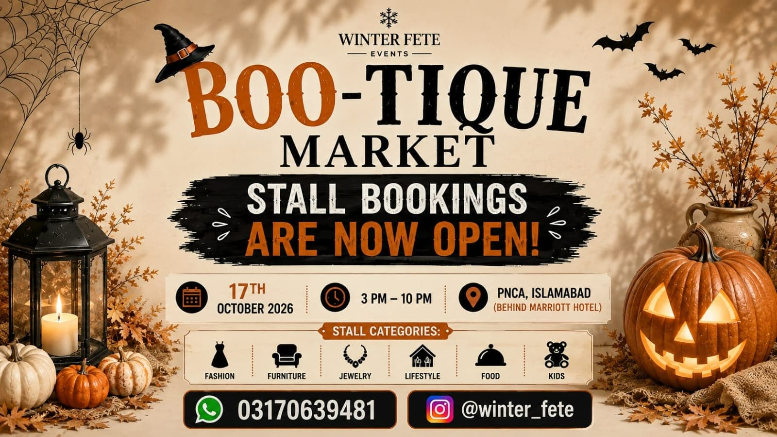Winter Fete Boo-Tique Market 2026
